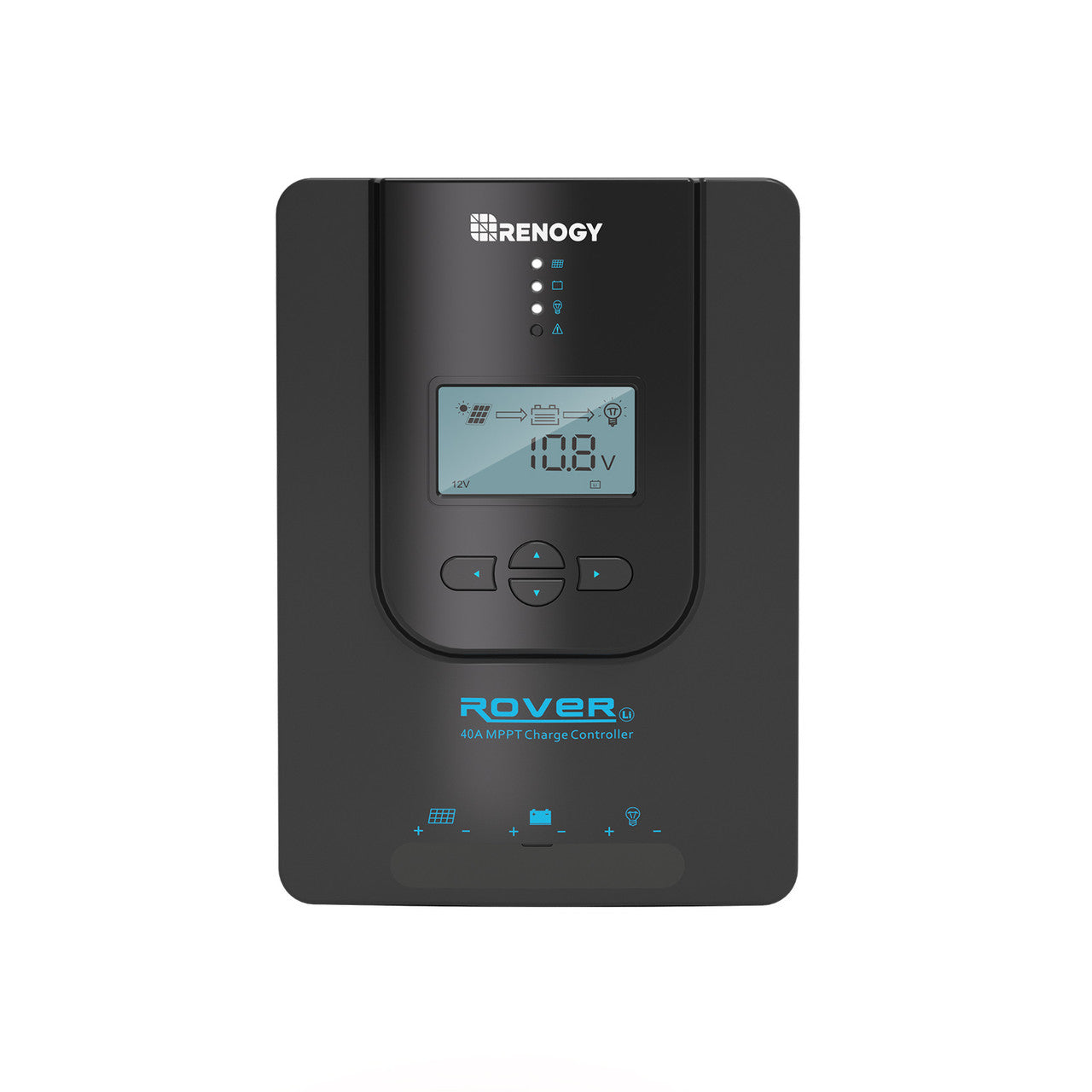 アクセサリー Renogy Rover 40A MPPT Charge Controller Renogy Li Rover 40 Amp MPPT Solar Charge Controller | Renogy