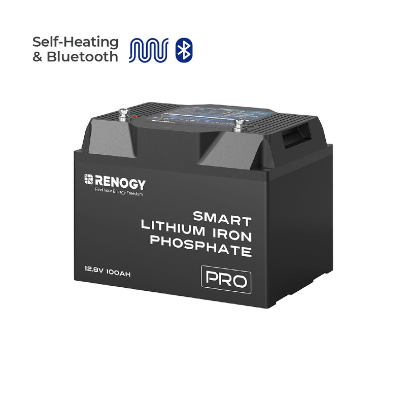 12V 100Ah Smart Lithium Iron Phosphate Battery