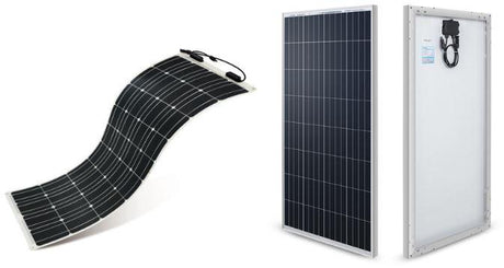 Flexible vs. Rigid Solar Panels: A Canadian RV Buying Guide