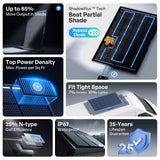 100/195W ShadowFlux Anti-shading N-Type Solar Panel