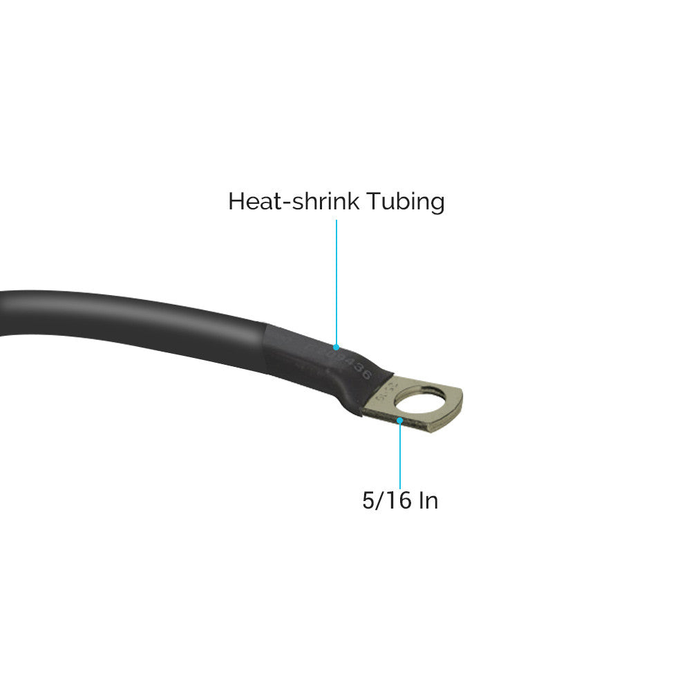 16IN 4AWG BATTERY INTERCONNECT CABLES