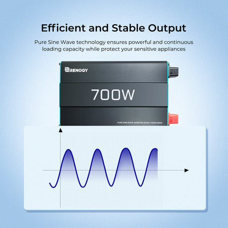 12V 700W Pure Sine Wave Inverter