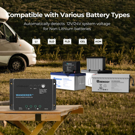 Renogy Wanderer Li 30A PWM Charge Controller