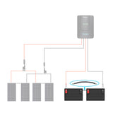 16IN 4AWG BATTERY INTERCONNECT CABLES