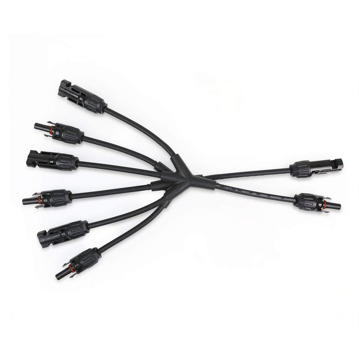 Câble adaptateur parallèle Renogy Solar Connectors M Branch, paire MMMF+FFFM