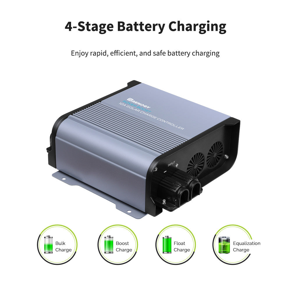 36V/48V ROVER BOOST 10A MPPT SOLAR CHARGE CONTROLLER