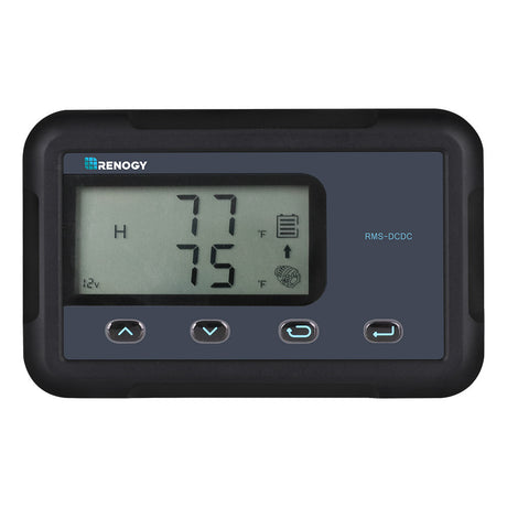 MONITORING SCREEN FOR DC-DC MPPT BATTERY CHARGER SERIES