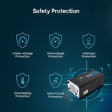 2000W 12V Pure Sine Wave Inverter Charger w/ LCD Display