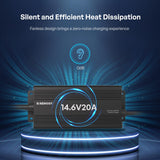 12V 20A AC-To-DC LFP Portable Battery Charger