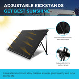 ADJUSTABLE KICKSTANDS
GET BEST SUNSHINE