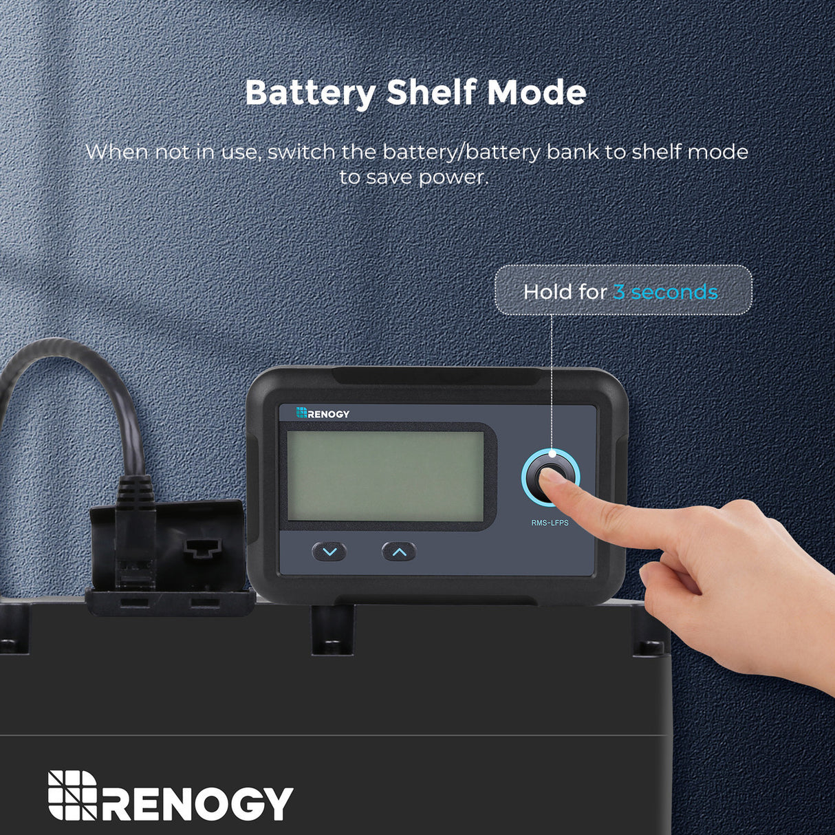 Monitoring Screen for Smart Lithium Battery Series