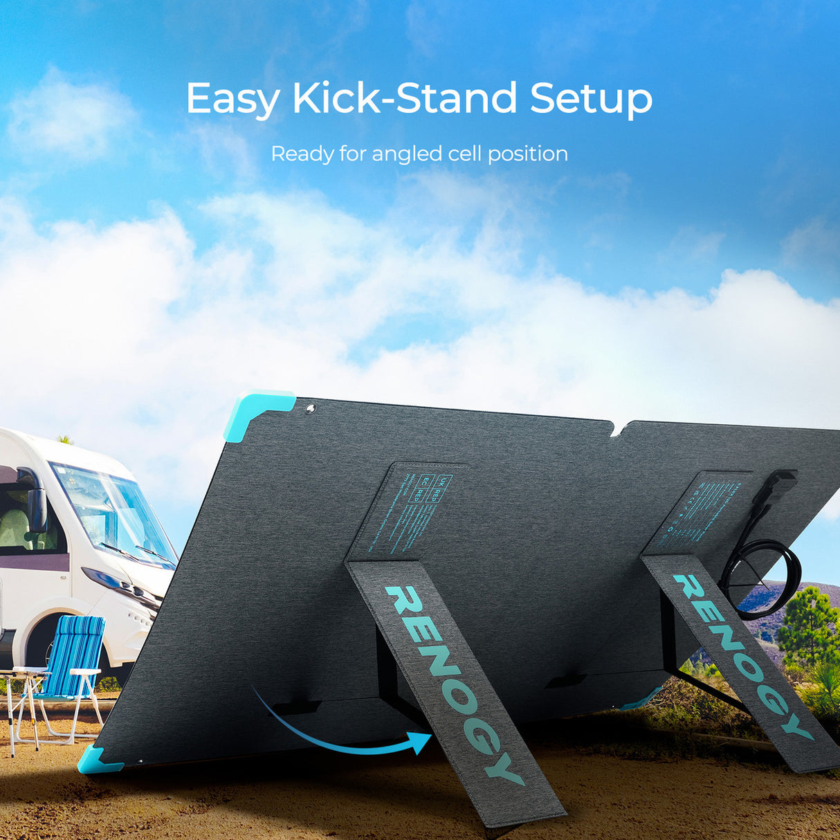 E.FLEX 120W Portable Solar Panel