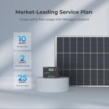 Kit de démarrage solaire monocristallin 100 W 12 V avec contrôleur de charge Wanderer 10 A