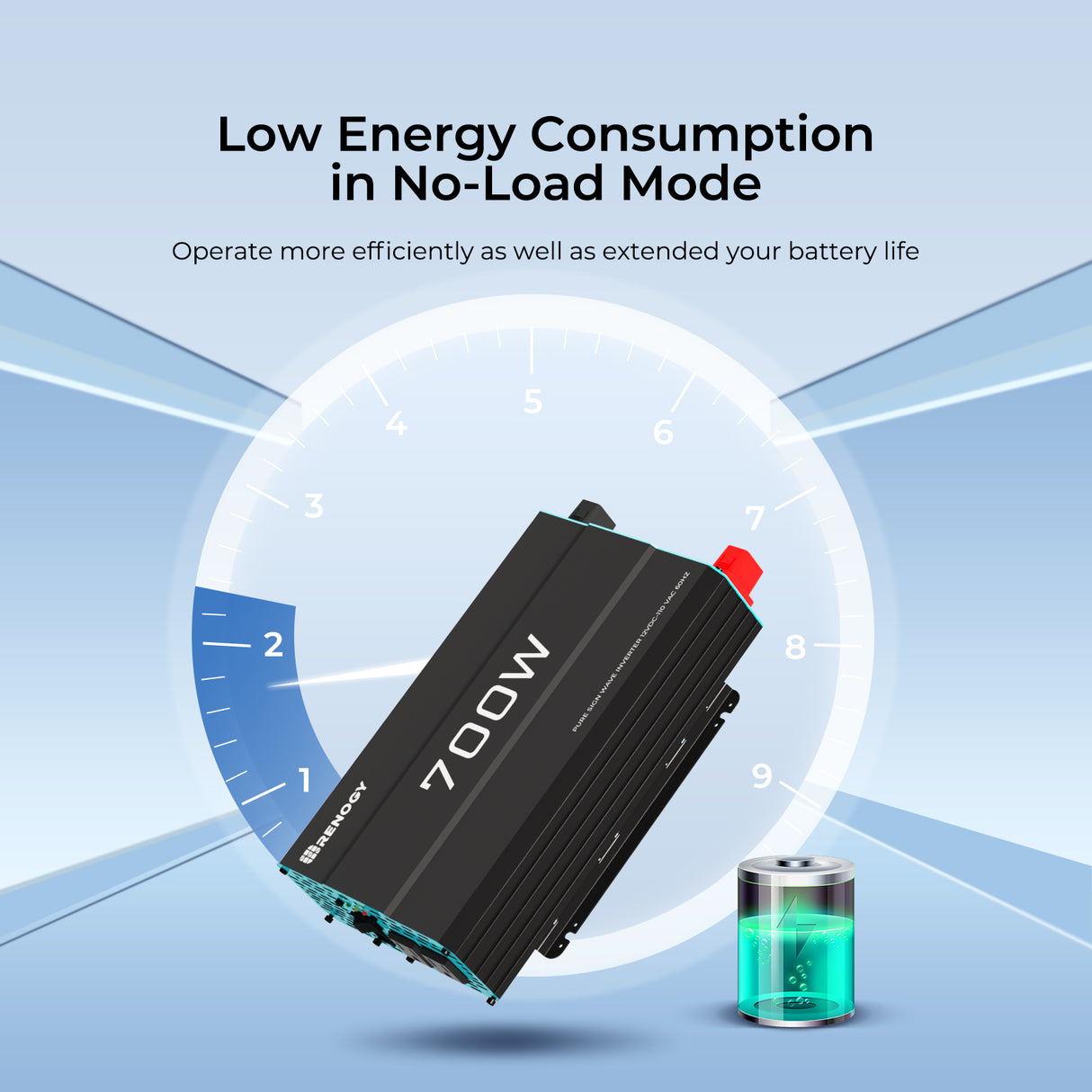 12V 700W Pure Sine Wave Inverter