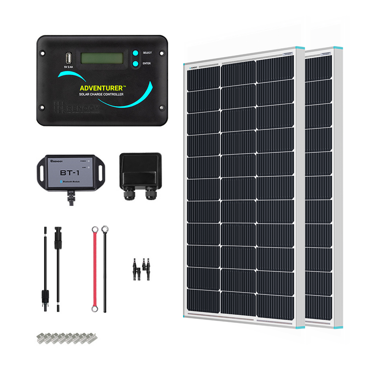 Kit solaire pour camping-car 200 watts 12 volts