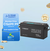 12V 200Ah LiFePO4 Battery w/ Bluetooth | Core Series