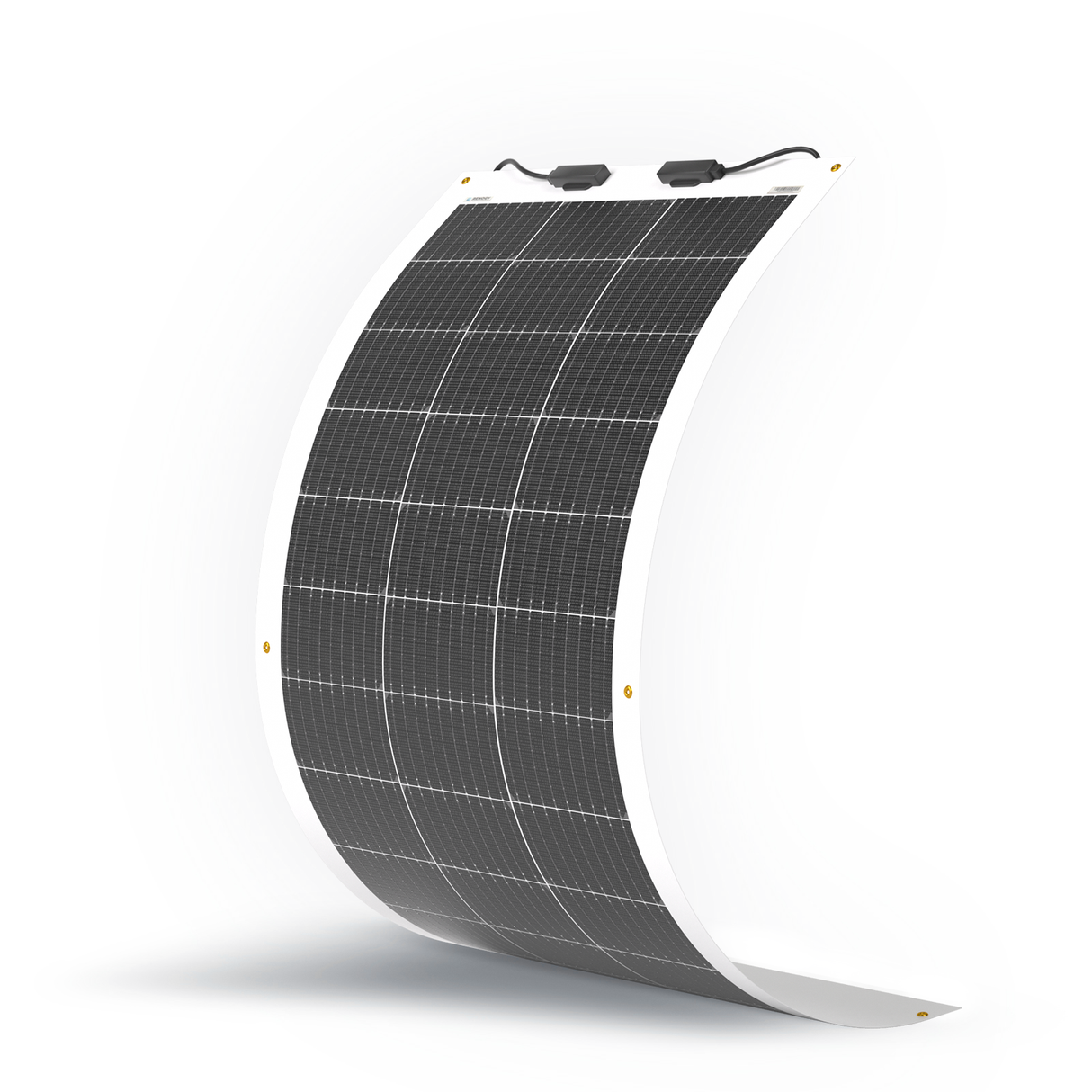 Panneau solaire monocristallin flexible de 100 watts et 12 volts