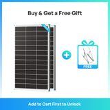 100/195W N-Type Bifacial Solar Panel