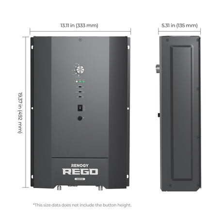REGO - 12V 3000W Pure Sine Wave HF Inverter Charger