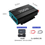 12V 700W Pure Sine Wave Inverter