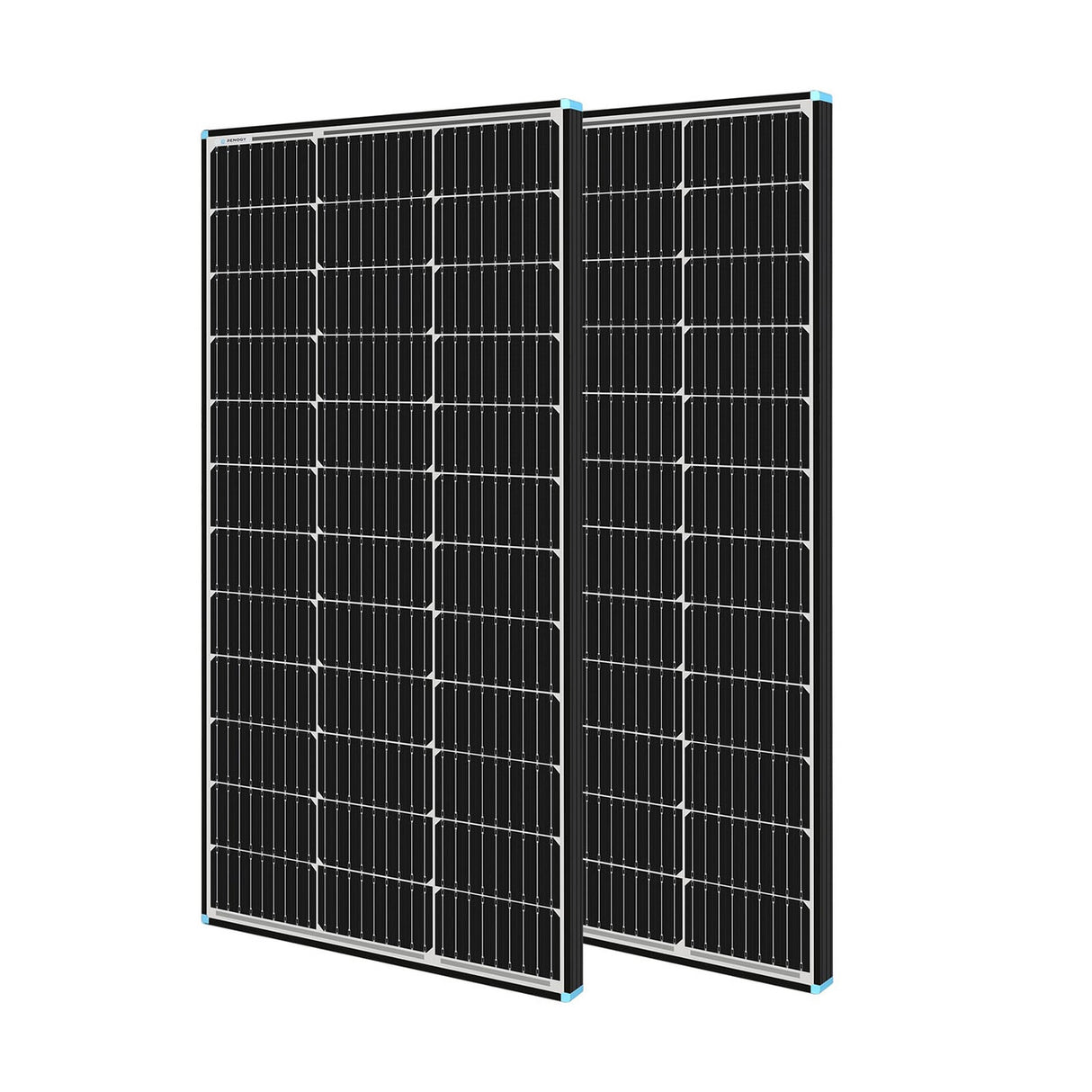 Panneau solaire monocristallin 100 watts 12 volts remis à neuf 
