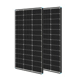 Panneau solaire monocristallin 100 watts 12 volts remis à neuf 