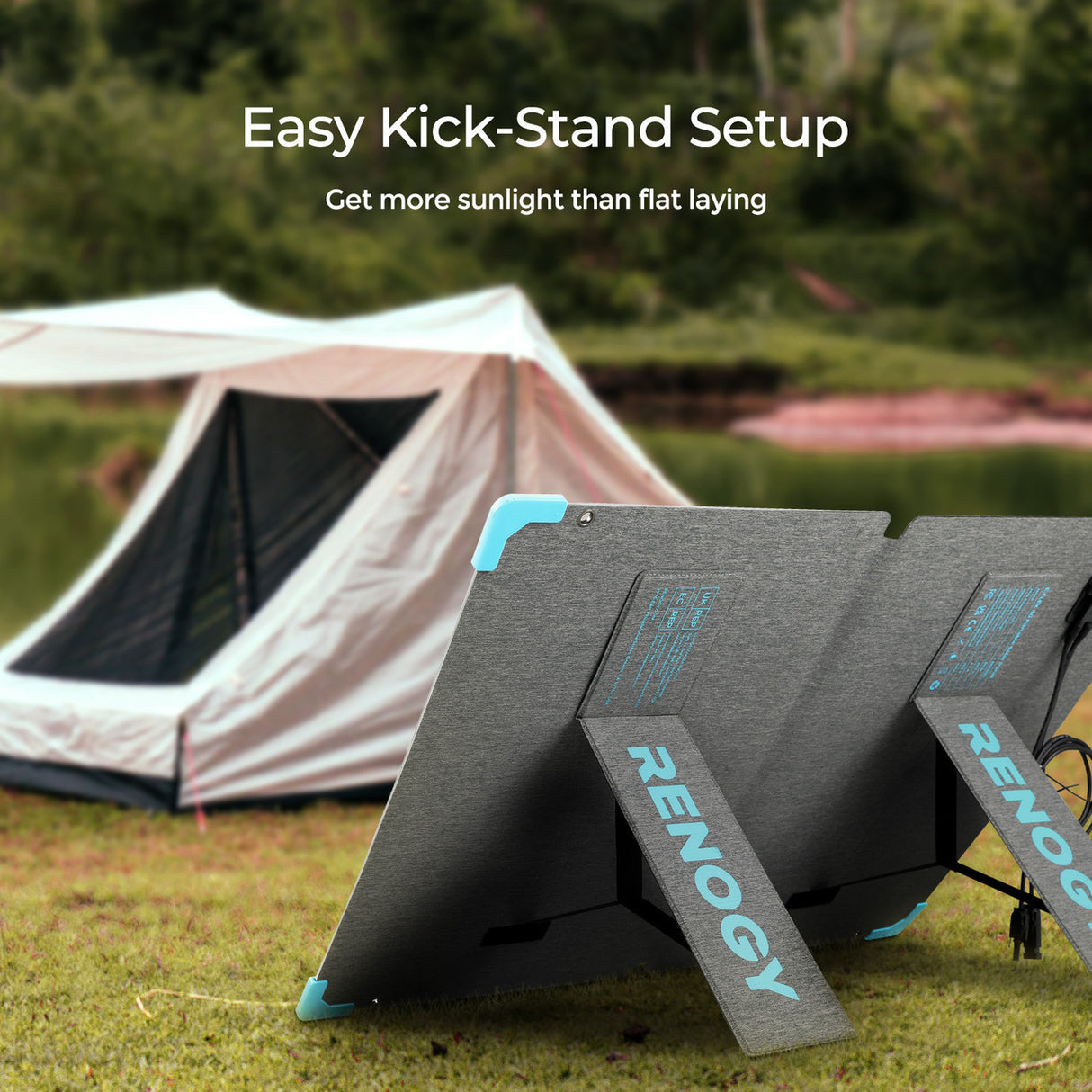 E.FLEX 80W Portable Solar Panel