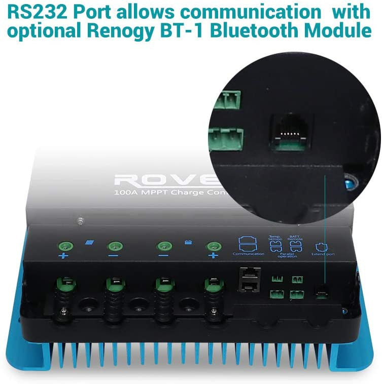 Rover Li 100 Amp MPPT Solar Charge Controller