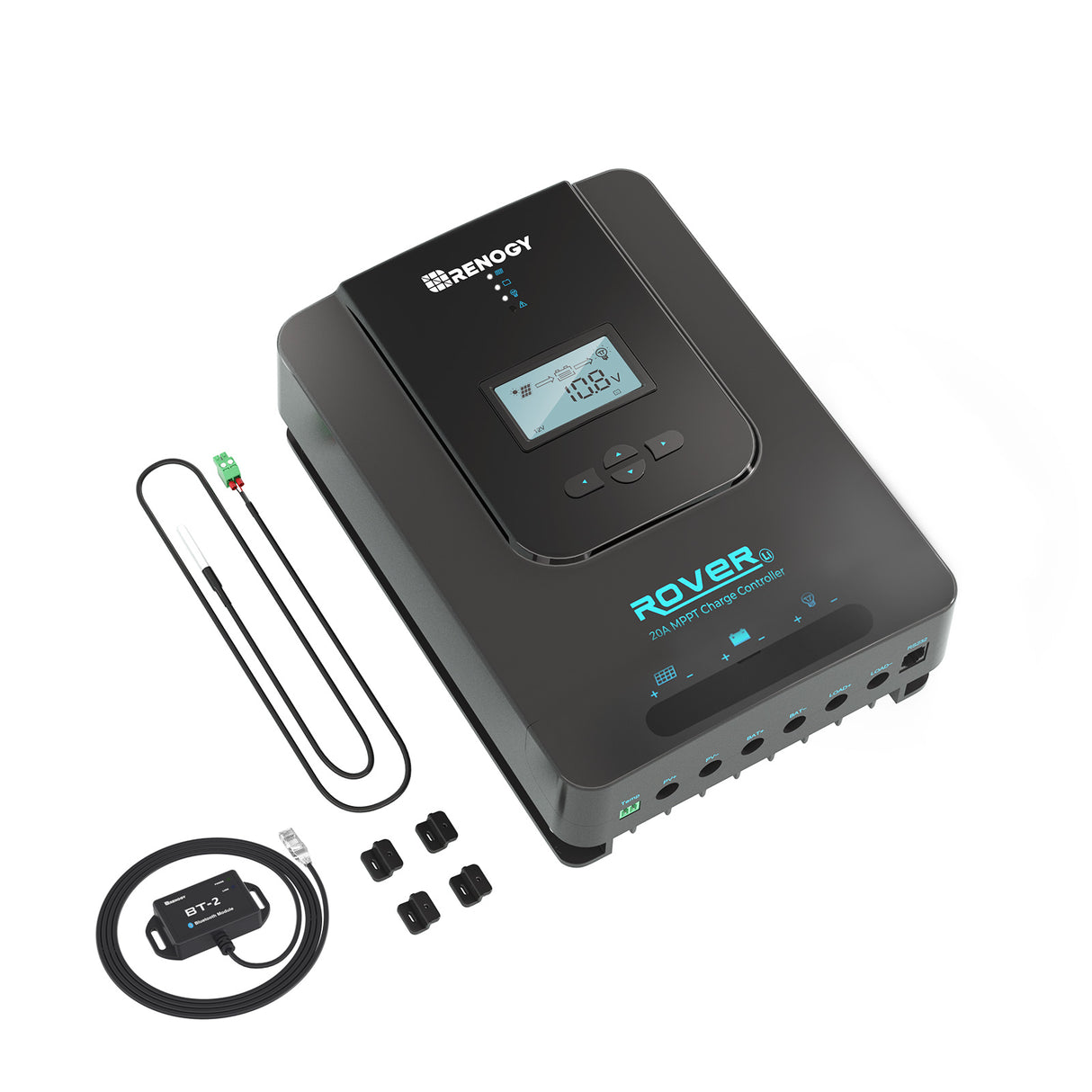 Contrôleur de charge solaire MPPT Renogy Rover Li 20 A