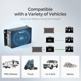 30A 12V  DC-DC On-Board Battery Charger with MPPT w/Renogy ONE CORE
