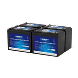 Renogy Core - Batterie LiFePO4 12 V 100 Ah pour moteur de pêche à la traîne avec Bluetooth