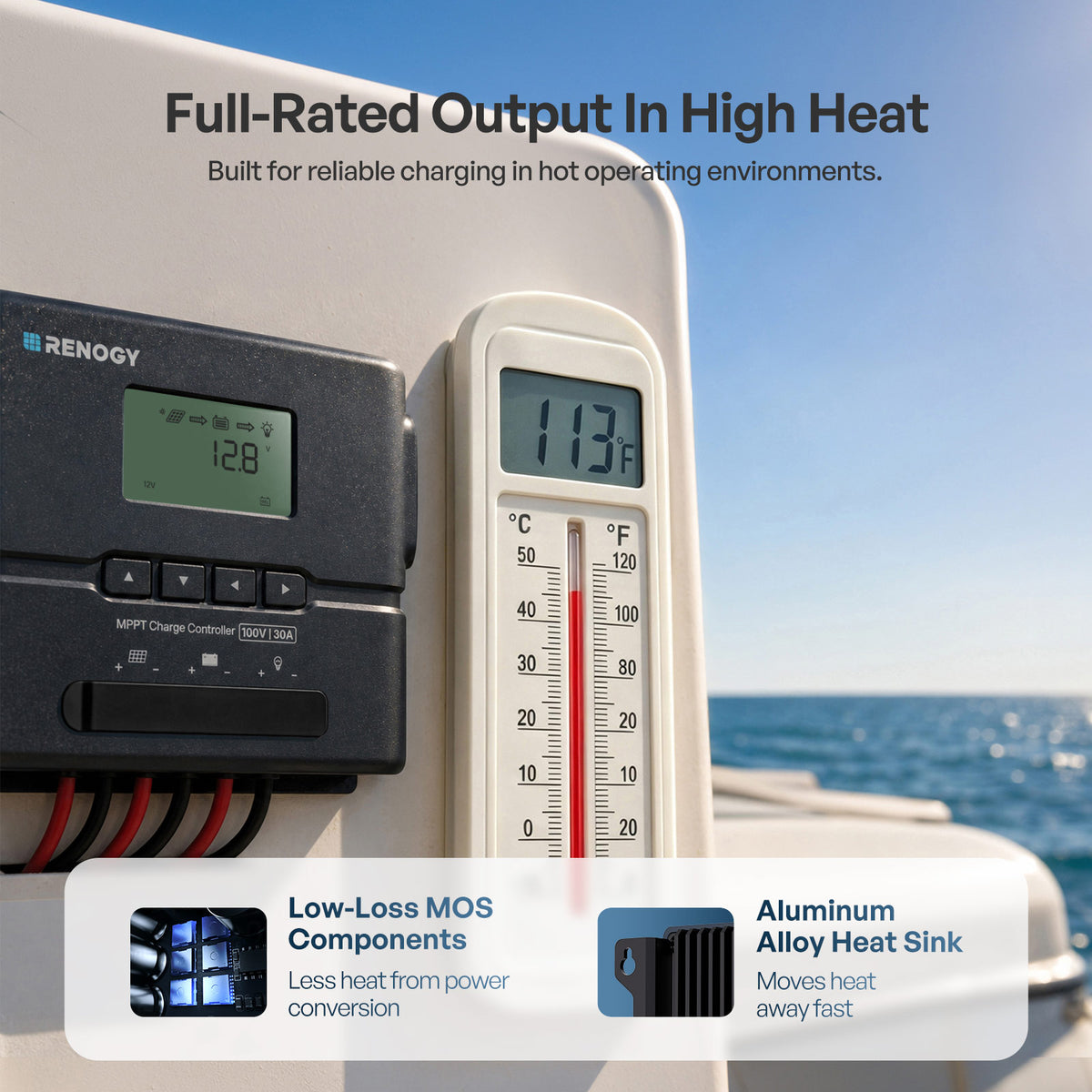 Rover 2 Compact MPPT Charge Controller with Bluetooth