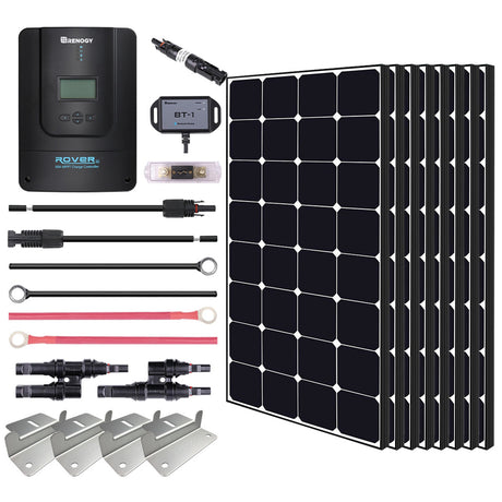 Renogy 800 WATTS 12/24 VOLT SOLAR PANEL PREMIUM KIT With MPPT
