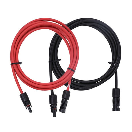 RENOGY SOLAR EXTENSION CABLES WITH MC4 CONNECTORS ONE PAIR RED+BLACK