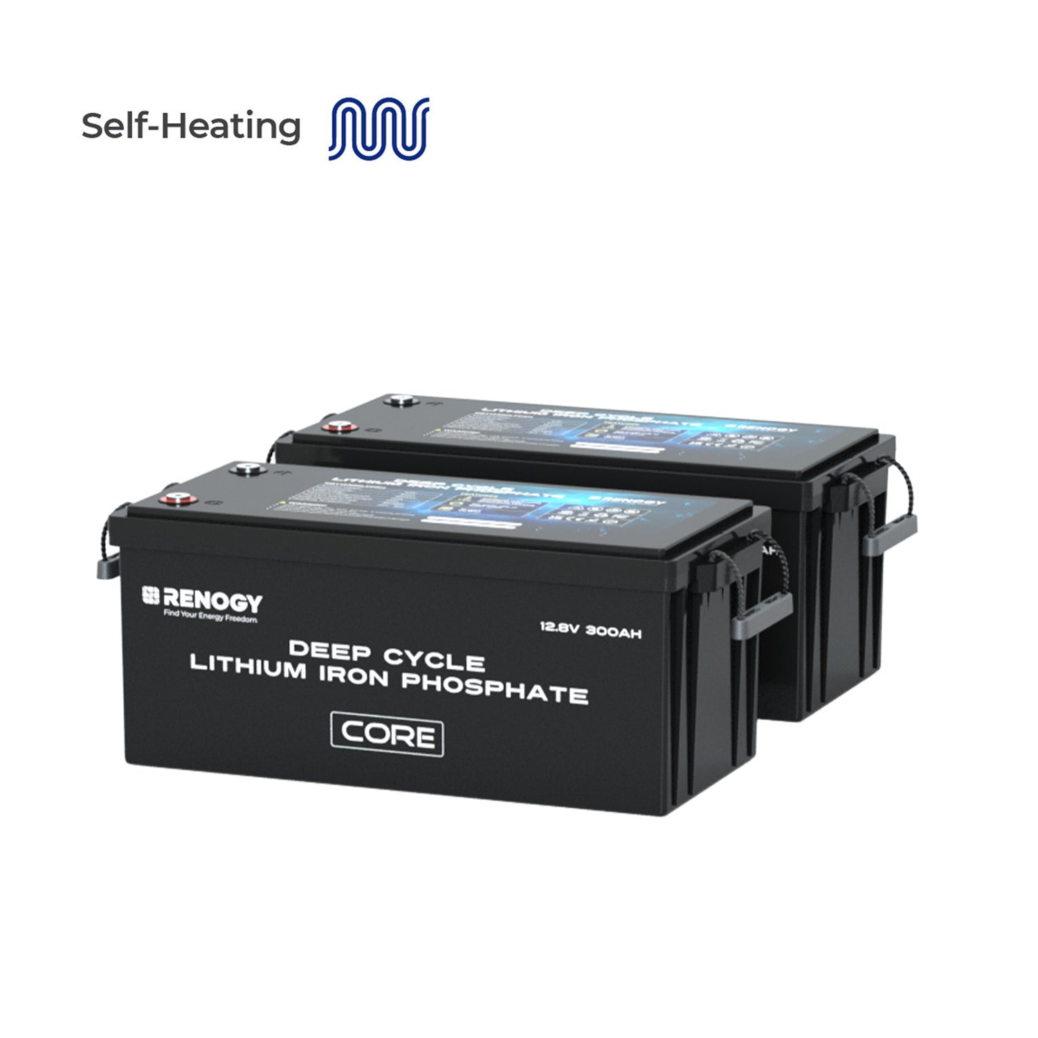 Core - 12V 100Ah/300Ah LiFePO4 Battery w/ self-heating function