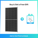 100/195W N-Type Bifacial Solar Panel