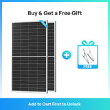 100/195W N-Type Bifacial Solar Panel