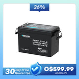 Mini Size 12V 200Ah Lithium Iron Phosphate Battery w/ Low-Temperature Protection