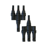 Renogy Solar Branch Connectors MMMF+FFFM Pair