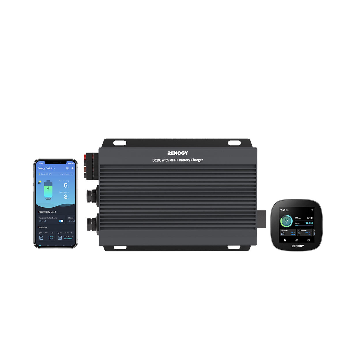 12/24V 50A IP67 DC-DC Battery Charger with MPPT