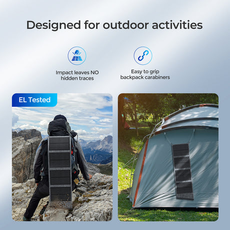Panneau solaire portable Renogy E.FLEX 30 W 