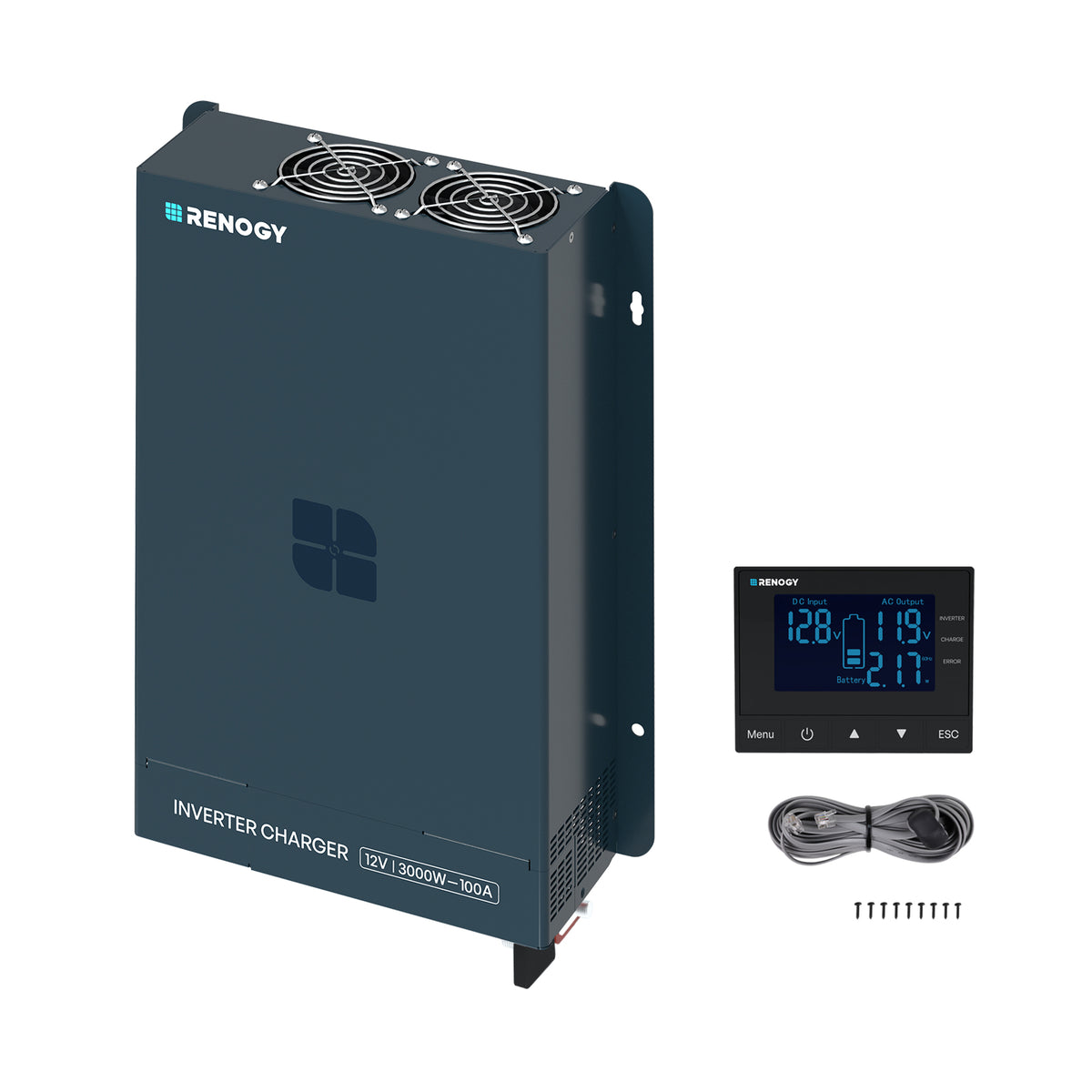 2000W/3000W 12V Pure Sine Wave High-Frequency HF Inverter Charger