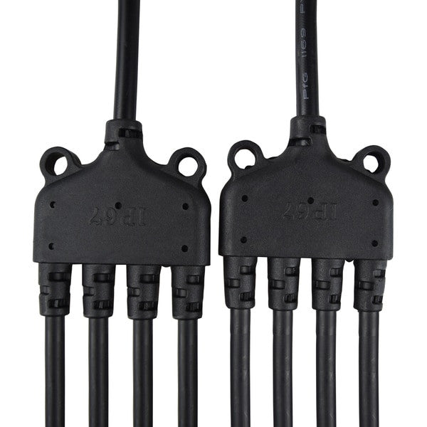 Solar Y Parallel Branch Connectors MFFFF + FMMMM Pair