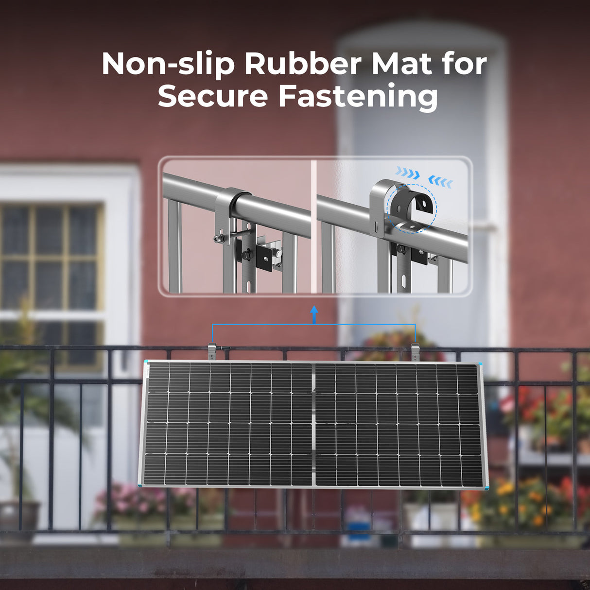 Balcony Solar Panel Tilt Rack