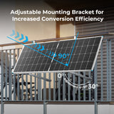 Balcony Solar Panel Tilt Rack
