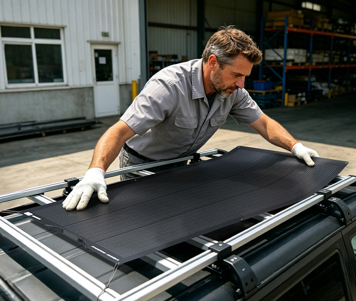 Mount to a Roof Rack Platform