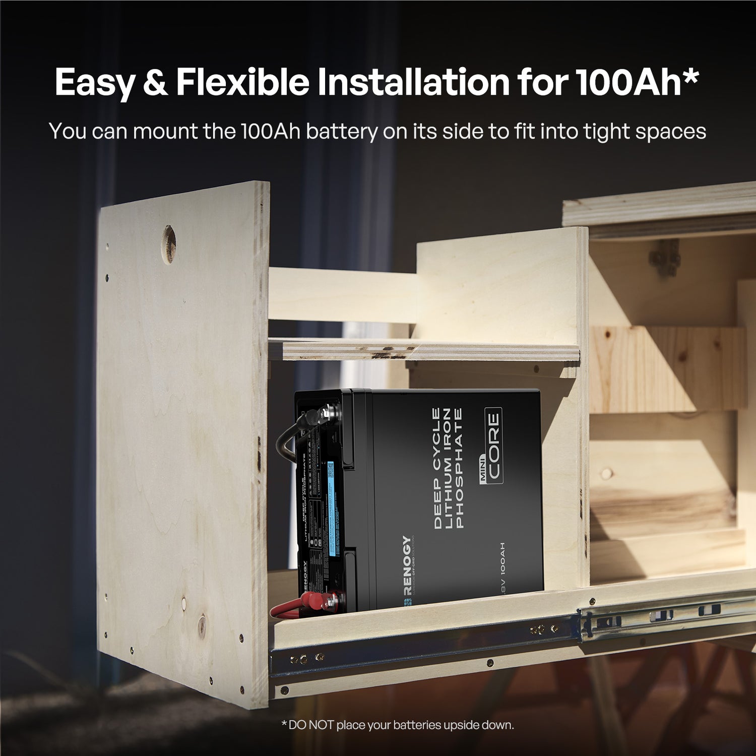 Core Mini - 12V 100Ah/200Ah/300Ah LiFePO4 Battery