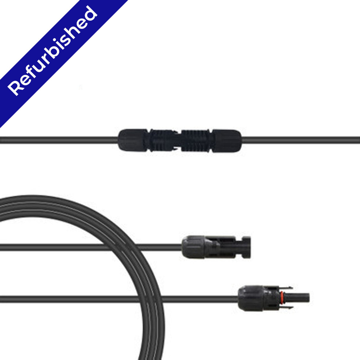 Câble d'extension 10 AWG 40 pieds remis à neuf pour système d'énergie solaire 