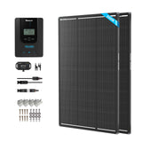 200W Premium Solar Kit w/N-Type Panel and 20A MPPT Controller