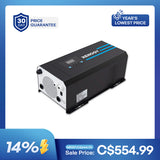 2000W 12V Pure Sine Wave Inverter Charger w/ LCD Display